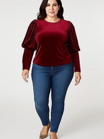 Sunday in Brooklyn Long Sleeve Top (view 2)