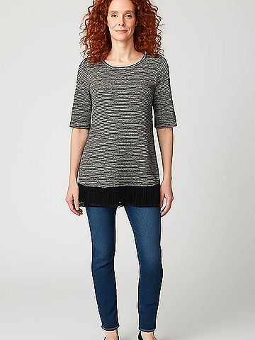 Clu + Willoughby 3/4 Sleeve Top (view 2)