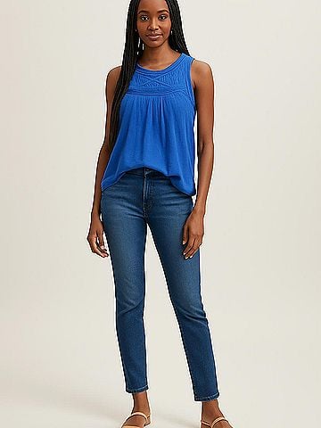 Akemi + Kin Sleeveless Blouse (view 2)