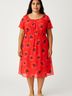 Lands' End Red Casual Dress Size 16 (petite) - photo 2