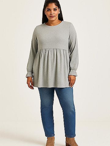 Miss Selfridge Long Sleeve Top (view 2)