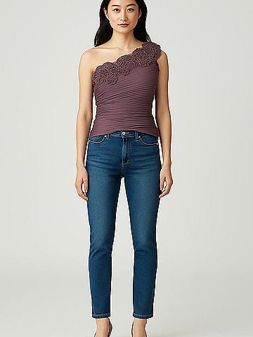 Adrianna Papell Sleeveless Top (view 2)