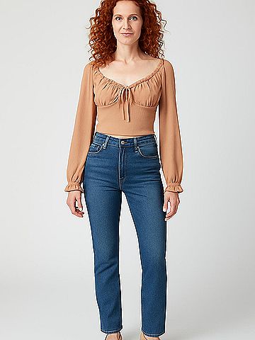 12th Tribe Long Sleeve Blouse (view 2)