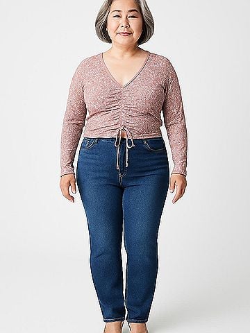 Aeropostale Long Sleeve Blouse (view 2)
