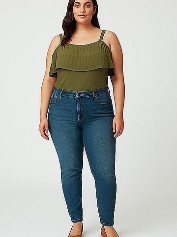 Cable & Gauge Sleeveless Blouse (view 2)