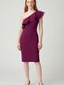 Likely Purple Cocktail Dress Size 0 - photo 2