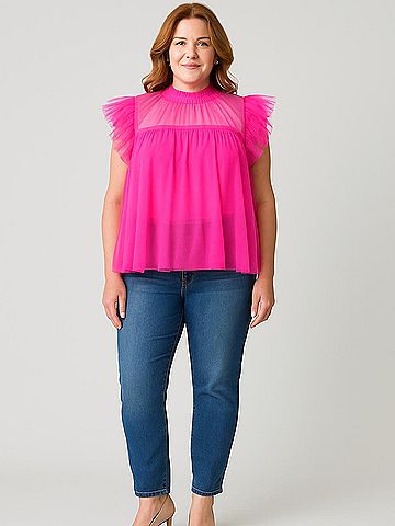 Sunday in Brooklyn Sleeveless Blouse (view 2)