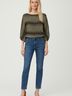 Alberto Makali Black 3/4 Sleeve Blouse Size M - photo 2