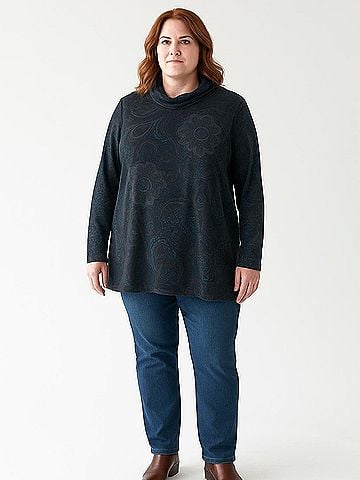 Grace Long Sleeve Turtleneck (view 2)