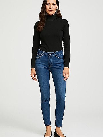 Truly Madly Deeply Long Sleeve Turtleneck (view 2)