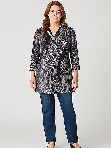 Lily by Firmiana Long Sleeve Top (view 2)