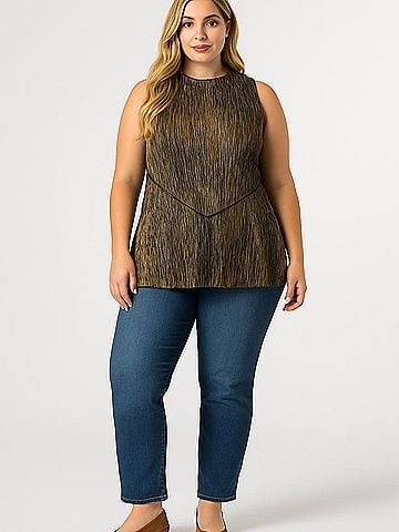 J.B.S. Sleeveless Blouse (view 2)