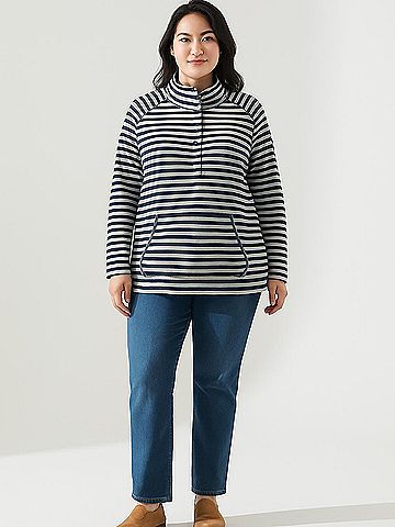 Simply Noelle 3/4 Sleeve Button-Down Shirt (view 2)