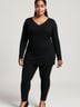 DKNY Jeans Black Casual Dress Size L - photo 2