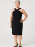 Worth New York Black Cocktail Dress Size 10 - photo 2