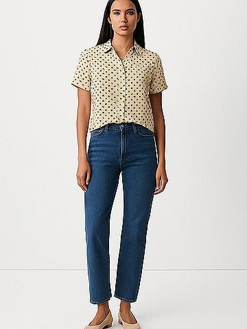 Band of Gypsies Short Sleeve Blouse (view 2)