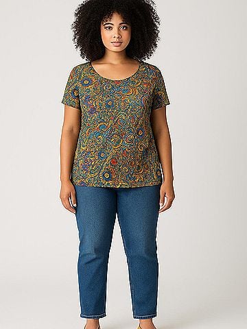 Lularoe Short Sleeve Blouse (view 2)