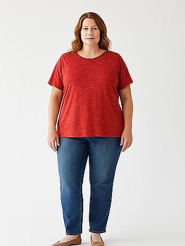 Simply Vera Vera Wang Short Sleeve Top (view 2)