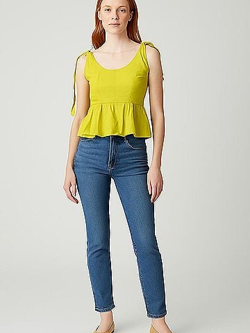 Sunday in Brooklyn Sleeveless Blouse (view 2)