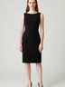 David Meister 100% Polyester Black Cocktail Dress Size 4 - photo 2