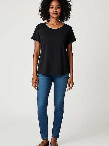 Express Short Sleeve Top (view 2)
