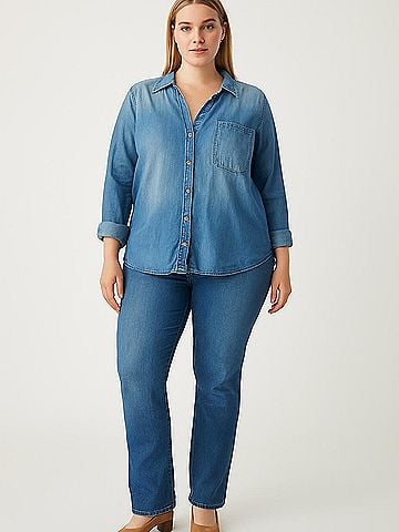 Cloth & Stone 3/4 Sleeve Button-Down Shirt (view 2)