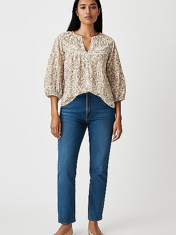 Joy Joy 3/4 Sleeve Blouse (view 2)