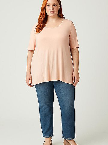 Kim & Cami Short Sleeve Top (view 2)