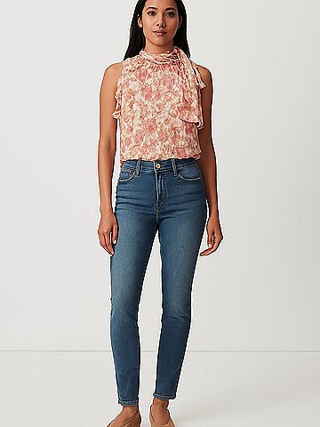 Veronica Beard Sleeveless Silk Top (view 2)