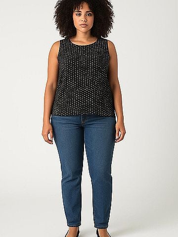 Classiques Entier Sleeveless Silk Top (view 2)