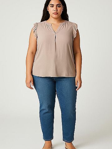 Zenana Short Sleeve Blouse (view 2)