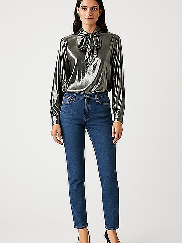 Anne Klein Long Sleeve Turtleneck (view 2)