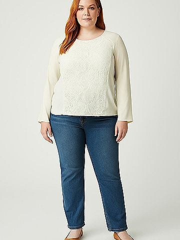 AB Studio Long Sleeve Blouse (view 2)