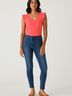 Evereve Orange Sleeveless Blouse Size S - photo 2