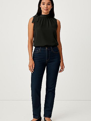Scoop Sleeveless Blouse (view 2)