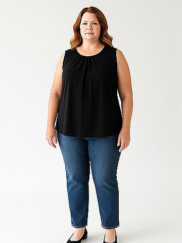 Soft Surroundings Sleeveless Blouse (view 2)
