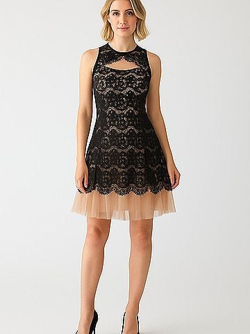 Betsy & Adam Cocktail Dress (view 2)