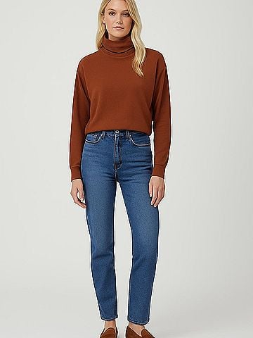 Tweeds Long Sleeve Turtleneck (view 2)