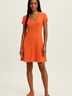 Left Coast by Dolan Orange Casual Dress Size XS - photo 2