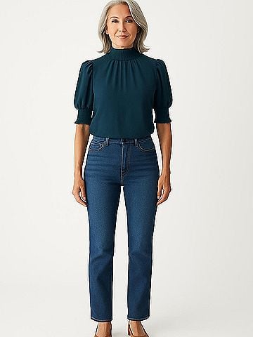 Ann Taylor Short Sleeve Blouse (view 2)
