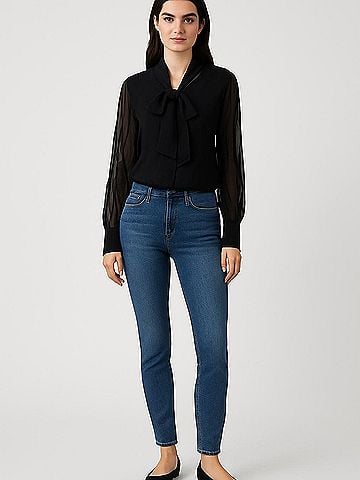 BILLIE The Label Long Sleeve Blouse (view 2)
