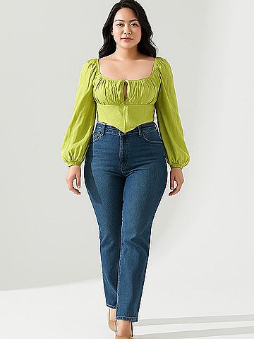 Princess Polly Long Sleeve Blouse (view 2)