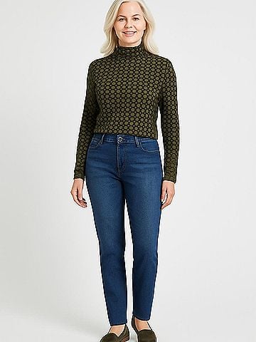Anne Klein Long Sleeve Turtleneck (view 2)