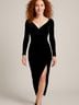 Norma Kamali Black Cocktail Dress Size XXS - photo 2