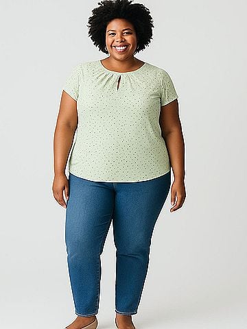 Liz Claiborne Career Short Sleeve Blouse (view 2)