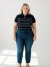 Espresso Blue Short Sleeve Top Size XL (estimated) - photo 2