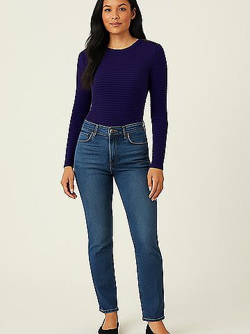 Lauren Jeans Co. Long Sleeve Top (view 2)