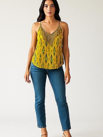 Ecote Sleeveless Blouse (view 2)