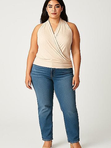 Velvet Sleeveless Blouse (view 2)