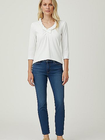J. McLaughlin 3/4 Sleeve Top (view 2)
